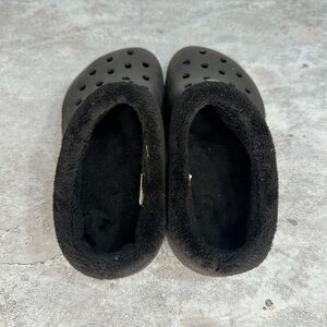 Cozy Black Fleece-Lined Clogs paw‎ patrol  Sz 12.5 youth
